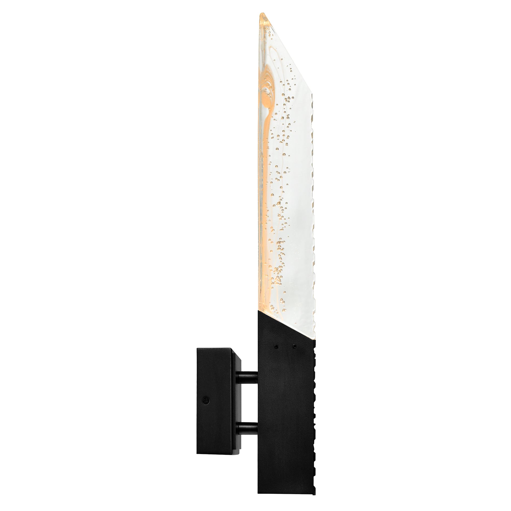 Image 3 Petra Integrated LED 22in Sand Black Indoor-Outdoor Wall Light more views