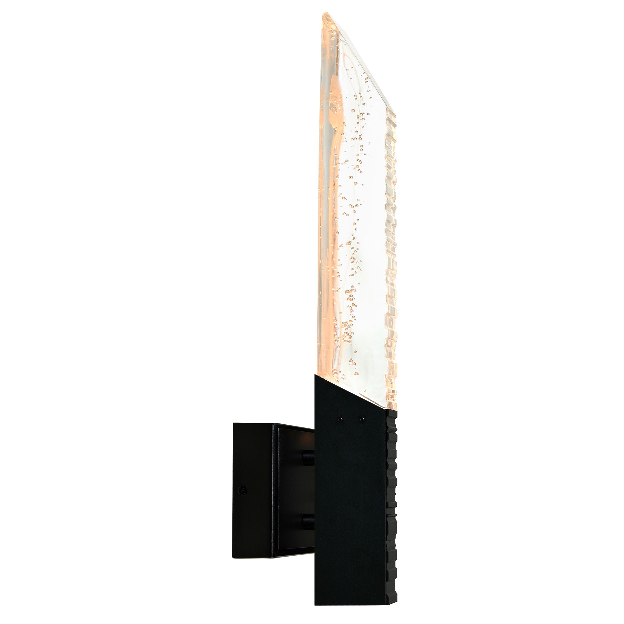 Image 4 Petra Integrated LED 22in Sand Black Indoor-Outdoor Wall Light more views