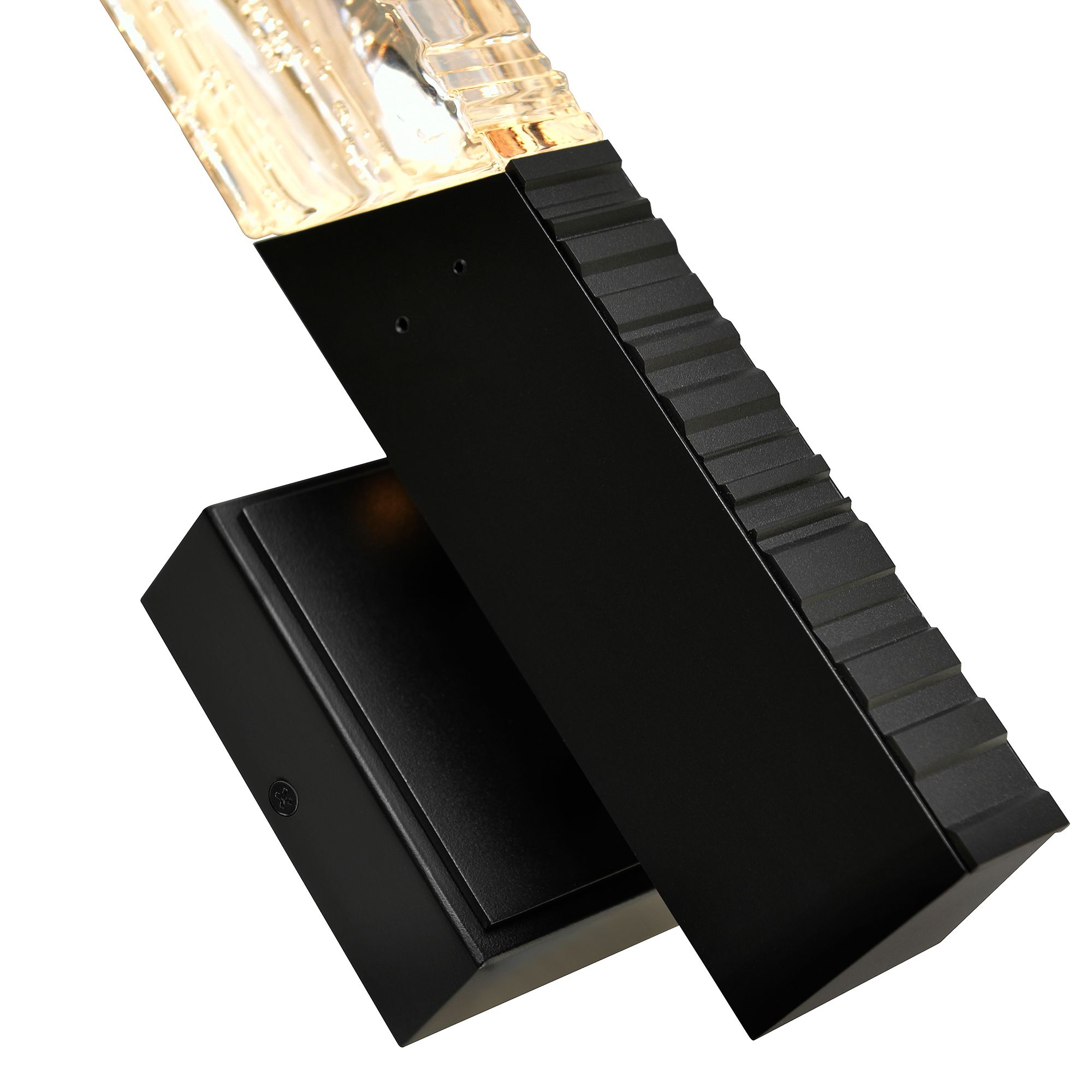 Image 7 Petra Integrated LED 22in Sand Black Indoor-Outdoor Wall Light more views