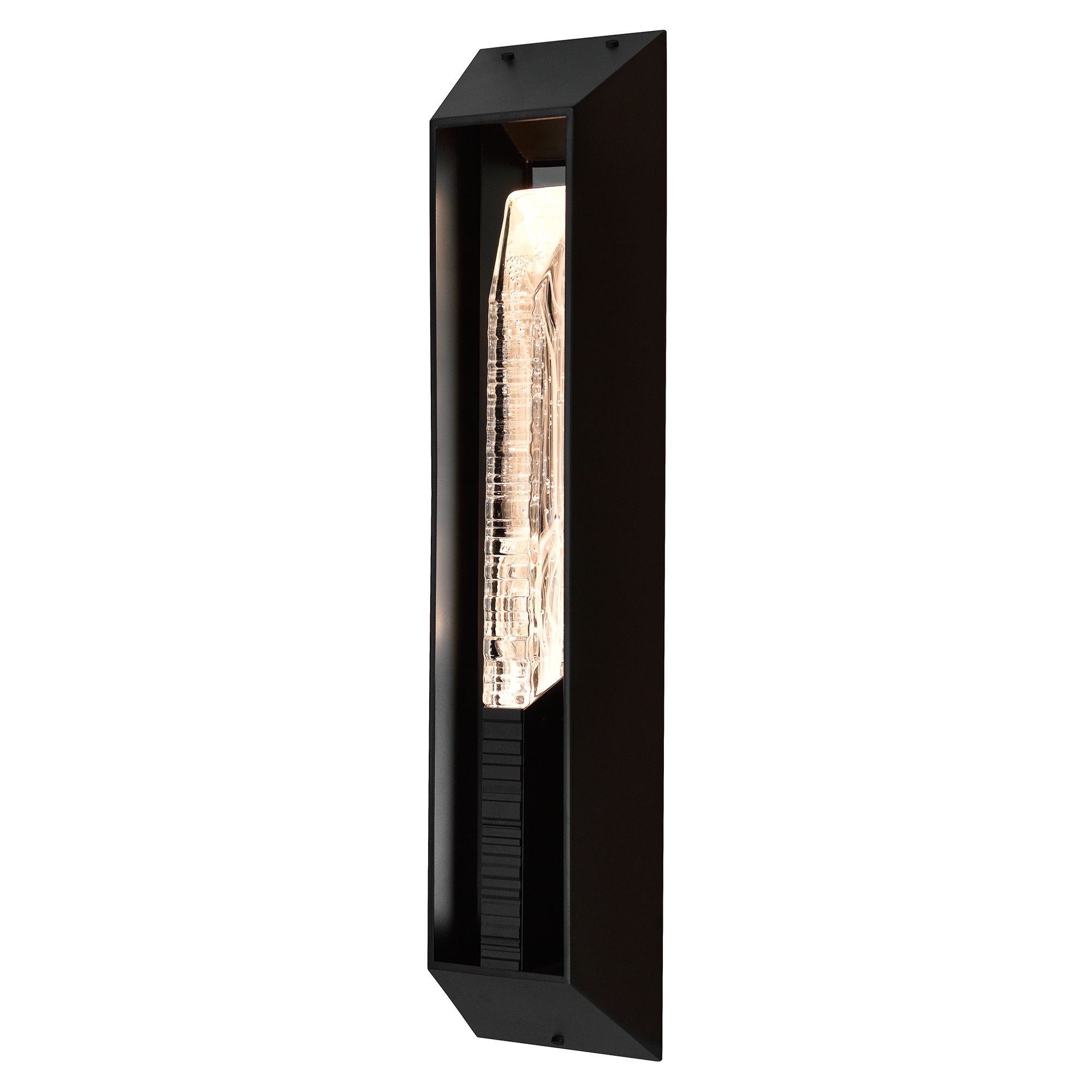 Image 3 Petra Integrated LED 29in Sand Black Outdoor Wall Light more views