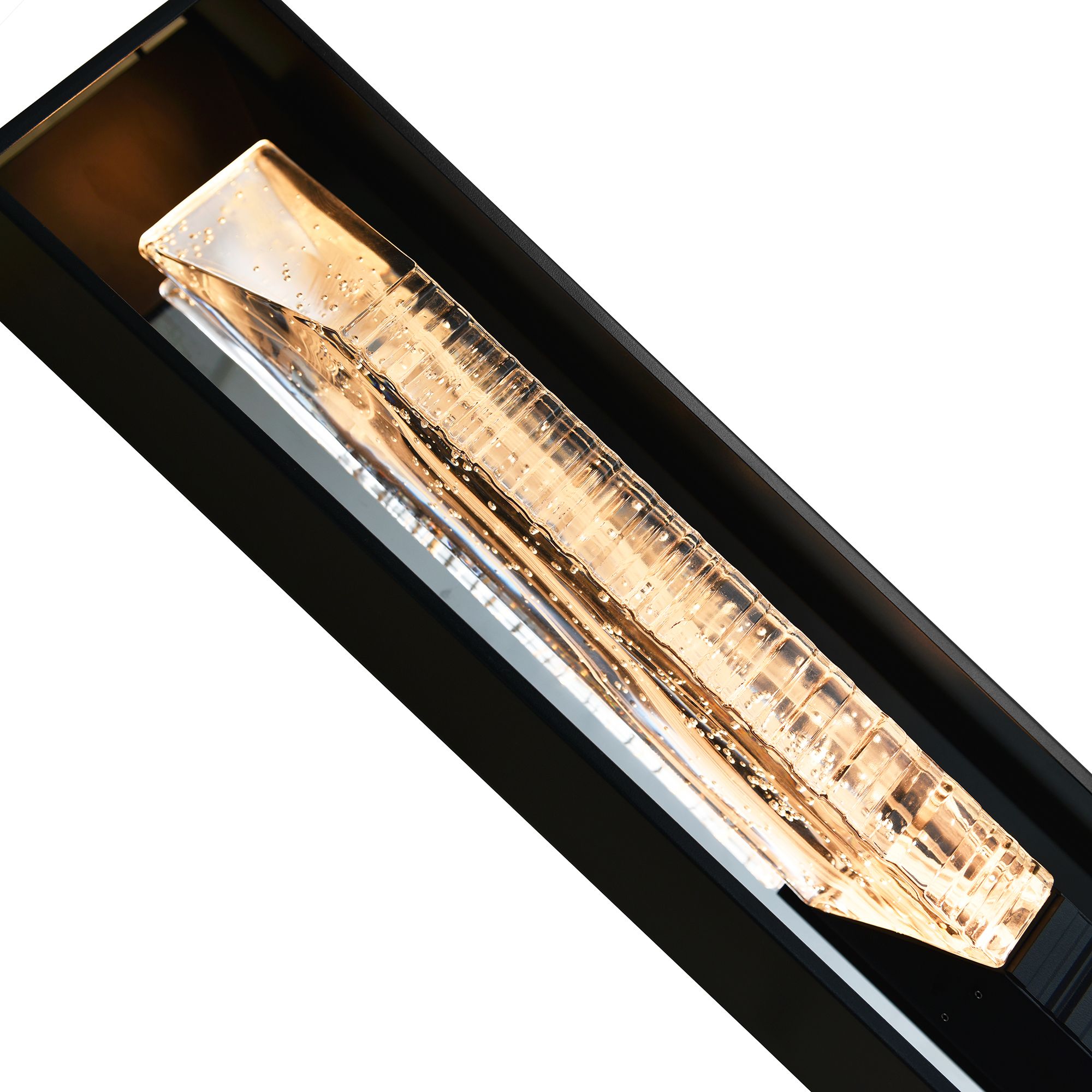 Image 6 Petra Integrated LED 29in Sand Black Outdoor Wall Light more views