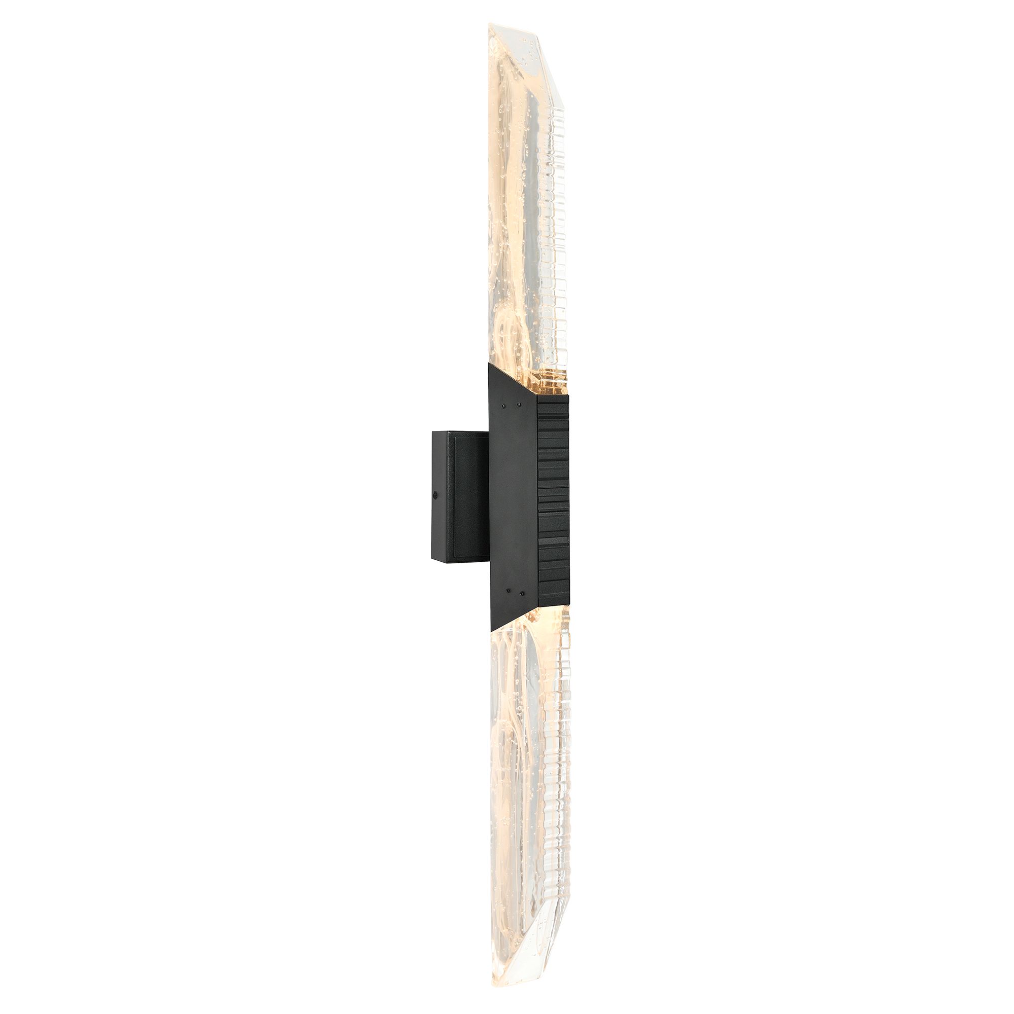Image 4 Petra Integrated LED 36in Sand Black Indoor-Outdoor Wall Light more views