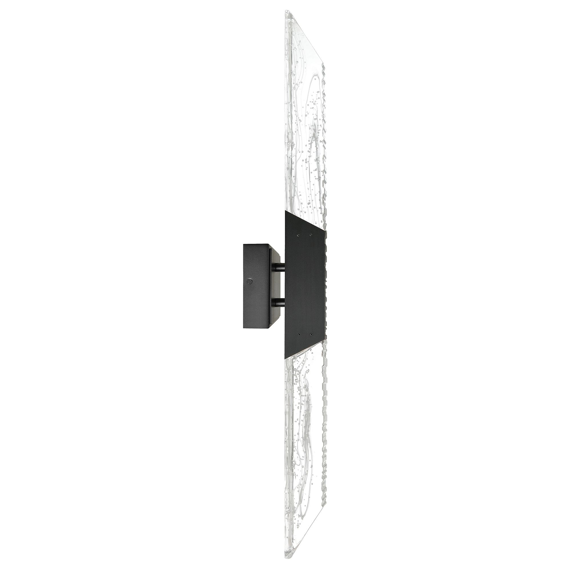 Image 5 Petra Integrated LED 36in Sand Black Indoor-Outdoor Wall Light more views