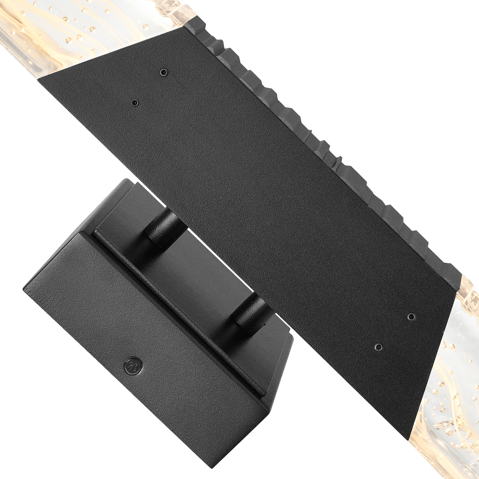 Image 7 Petra Integrated LED 36in Sand Black Indoor-Outdoor Wall Light more views