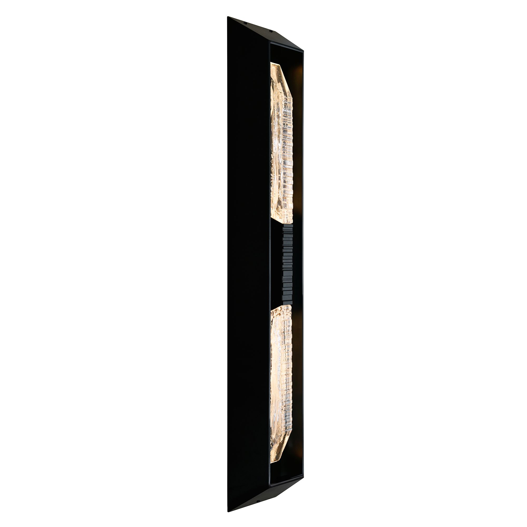Image 2 Petra Integrated LED 44in Sand Black Outdoor Wall Light more views