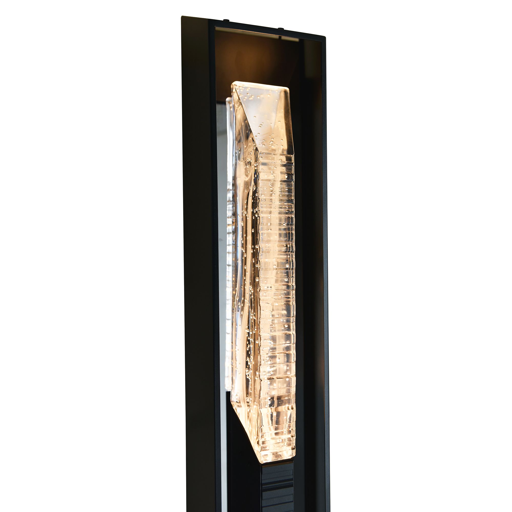 Image 7 Petra Integrated LED 44in Sand Black Outdoor Wall Light more views