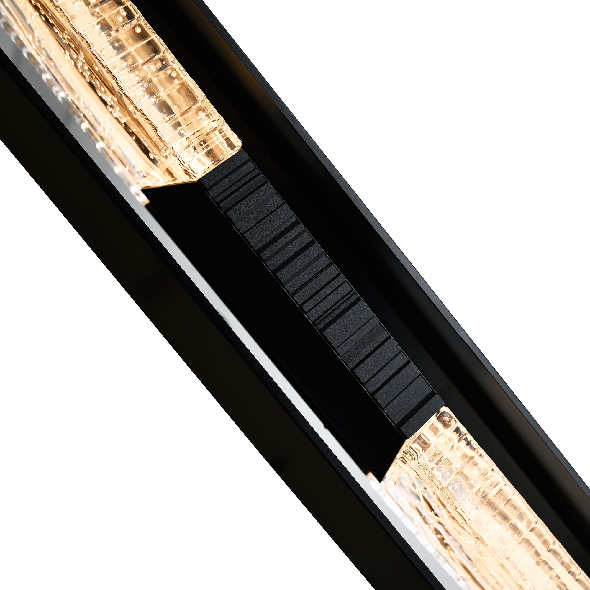 Petra Integrated LED 44in Sand Black Outdoor Wall Light