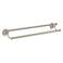 Pewter Finish Classic 24" Double Towel Bar