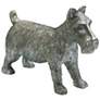 Pewter Finish Collectible Large 6" High Scottie Dog Token
