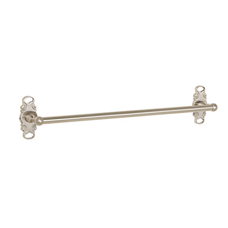 Image 1 Pewter Finish French Curve 18 inch Towel Bar