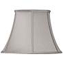 Pewter Gray Oval Lamp Shade 7/9x13/15x10.5 (Spider)