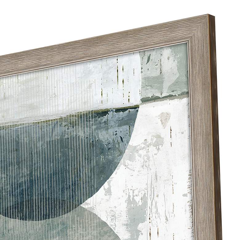 Image 2 Pewter Plate I 40" Square Giclee Framed Wall Art more views
