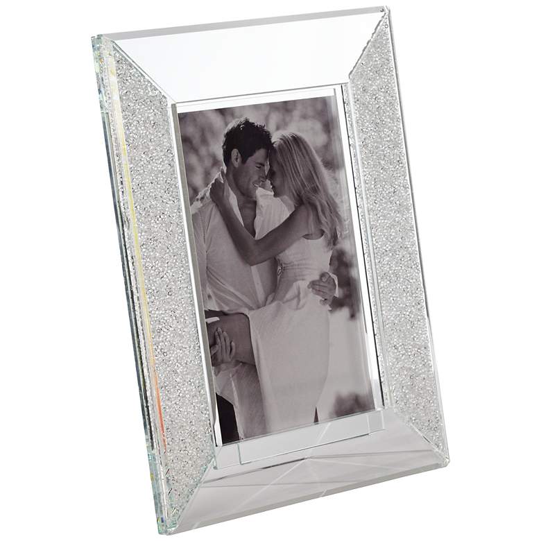Image 1 Peyton 5x7 Crystal Picture Frame by Studio 55D