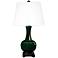 Pfeiffer Copper Green Genie Bottle Ceramic Table Lamp