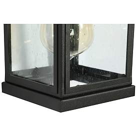 Image3 of Phalaenopsis 12" High Black Outdoor Wall Lights Set of 2 more views