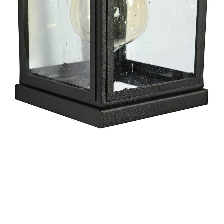 Image 3 Phalaenopsis 12" High Black Outdoor Wall Lights Set of 2 more views