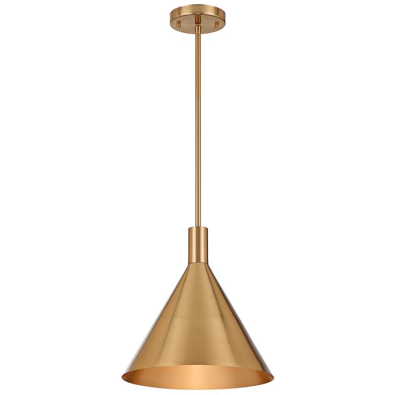 Image 1 Pharos 1-Light Pendant in Noble Brass by Breegan Jane