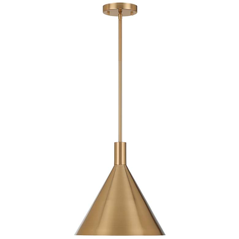 Image 3 Pharos 1-Light Pendant in Noble Brass by Breegan Jane more views