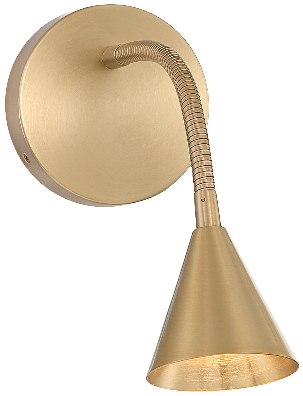 Image 2 Pharos 1-Light Wall Sconce in Noble Brass by Breegan Jane