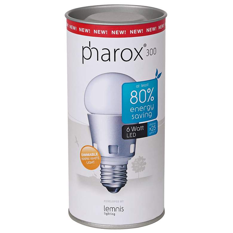 Image 1 Pharox 300 Dimmable Warm White LED Light Bulb