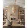 5_Phebe Large Rattan Chandelier more views