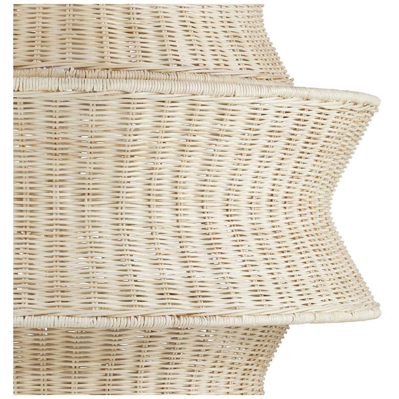 Image 5 Phebe Medium Rattan Chandelier more views