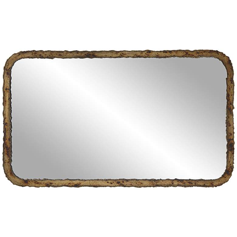 Image 4 Phelan Oxidized Bronze 24" x 40" Rectangular Mirrors Set of 2 more views