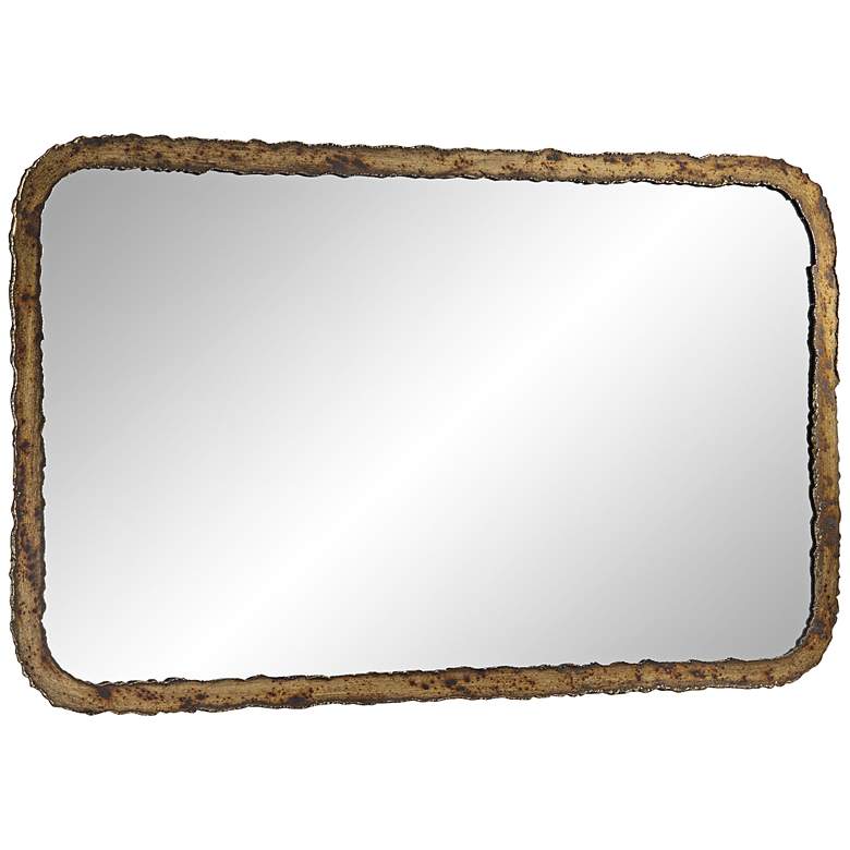 Image 7 Phelan Oxidized Bronze 24" x 40" Rectangular Mirrors Set of 2 more views