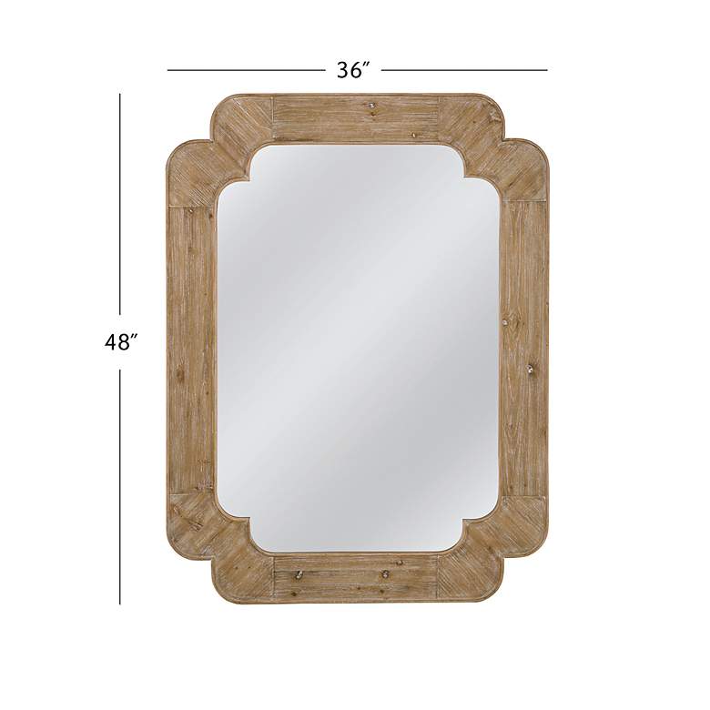Image 3 Phelps 36" x 48" Weathered Natural Wall Mirror more views