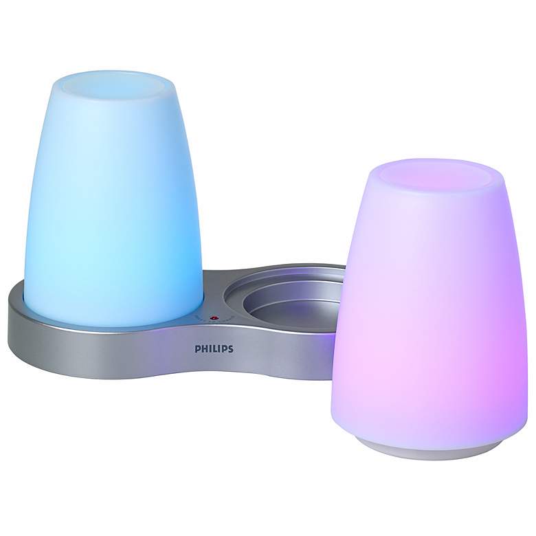 Image 1 Philips Color Changing Wireless LED Table Lights