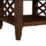 4_Phillipe 24" Wide Cherry Wood 1-Drawer Square End Table more views