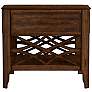 5_Phillipe 24" Wide Cherry Wood 1-Drawer Square End Table more views