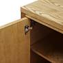 Phinney 47 1/2" Wide Elm Textured Wood 2-Door Accent Cabinet