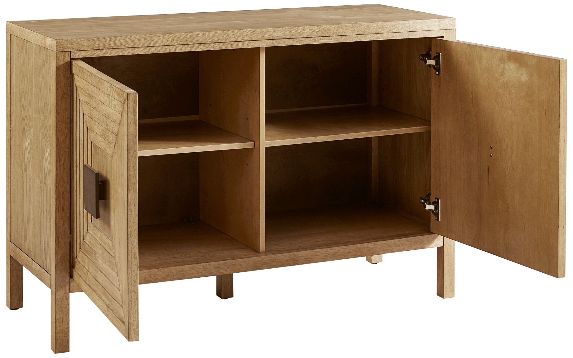 Phinney 47 1/2" Wide Elm Textured Wood 2-Door Accent Cabinet