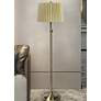 1_Phleger Adjustable Height Antique Brass Floor Lamp