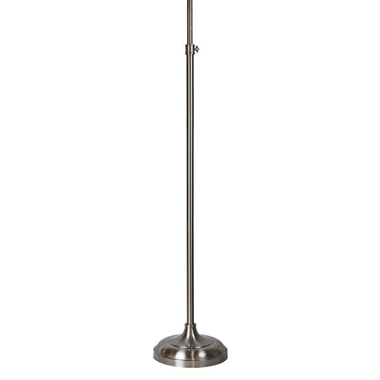 Image 4 Phleger Brushed Steel Adjustable Floor Lamp more views