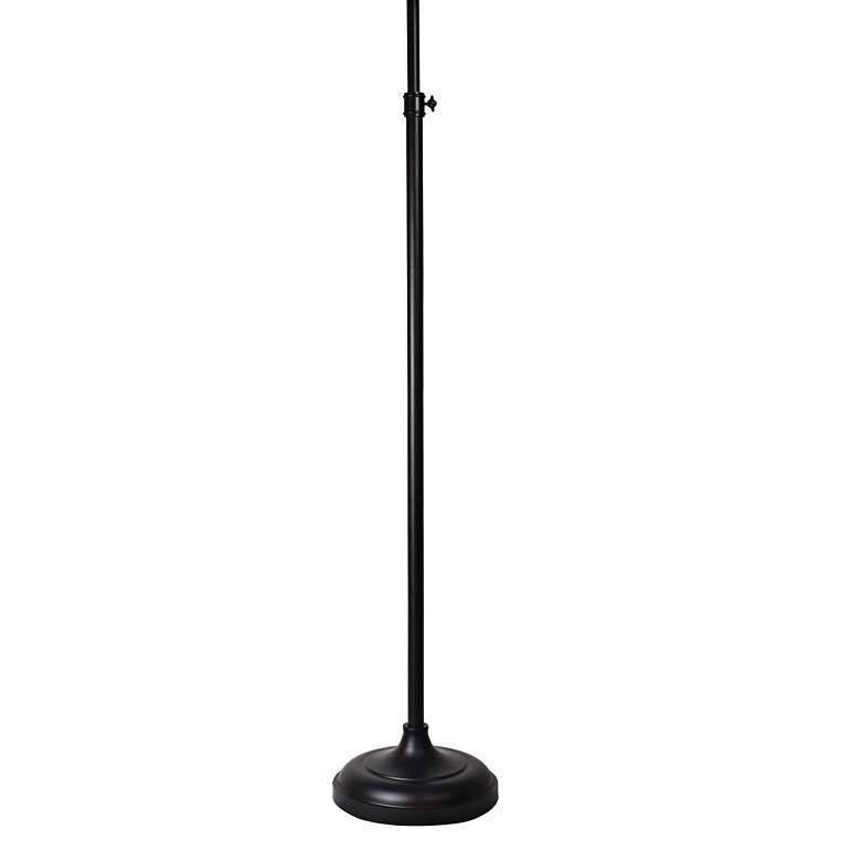 Image 4 Phleger Satin Black Adjustable Floor Lamp more views