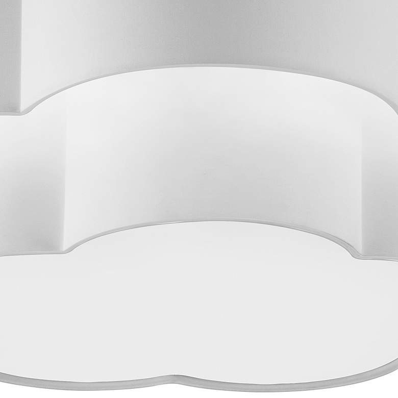 Image 2 Phlox 20" Wide Matte Black 2-Tier Ceiling Light more views