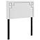 Phoebe White Vinyl Upholstered Headboard