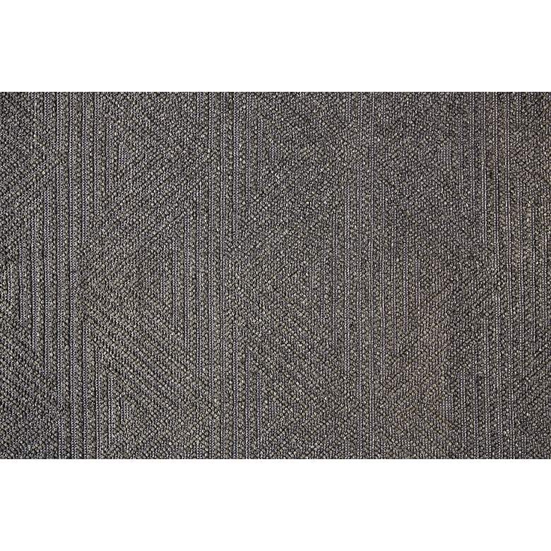 Image 5 Phoenix 0810F 5'x7'6" Gunmetal Gray Wool Area Rug more views