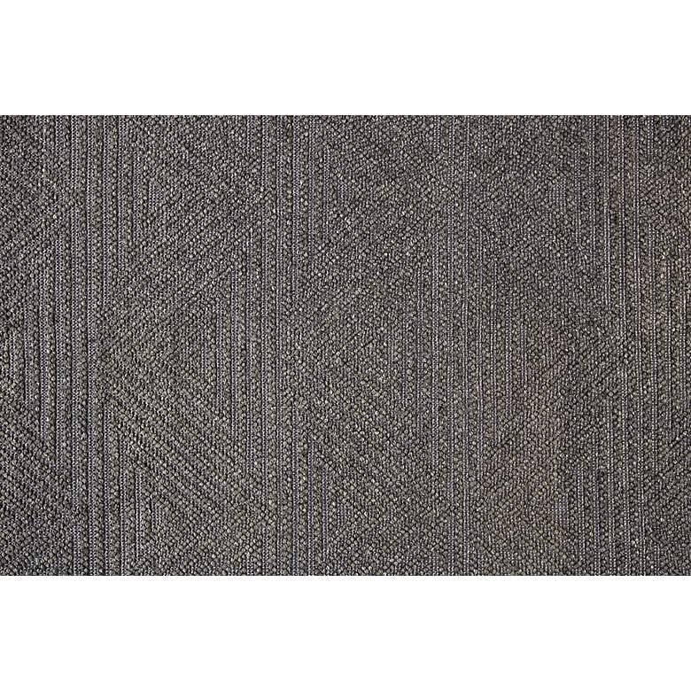 Image 5 Phoenix 0810F 5&#39;x7&#39;6 inch Gunmetal Gray Wool Area Rug more views