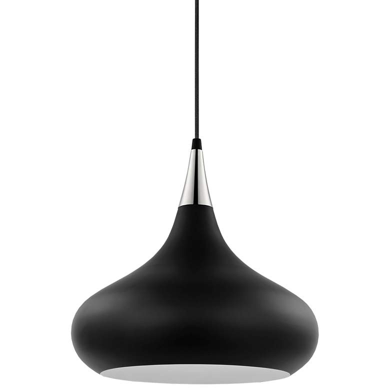 Image 3 Phoenix 14 1/4" Wide Polished Nickel Pendant Light