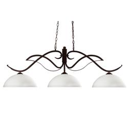 Phoenix by Z-Lite Bronze 3 Light Billiard Light