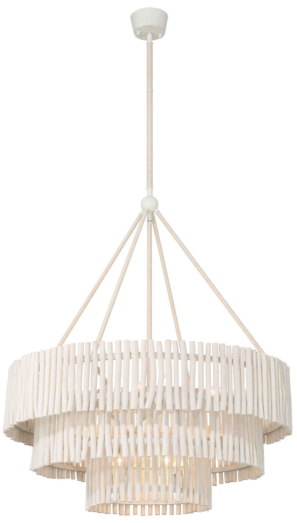 Image 5 Phong 9-Light Chandelier in Blanco more views