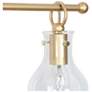 3_Phosphenes 30 3/4" Wide Matte Gold 4-Light Bath Light more views