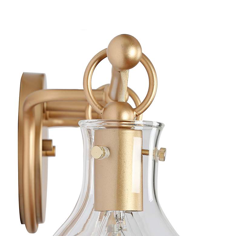 Image 5 Phosphenes 30 3/4" Wide Matte Gold 4-Light Bath Light more views