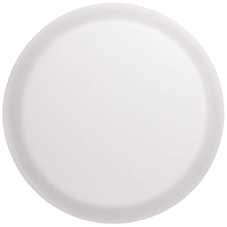 Image 7 Pi 11 Inch LED Flush Mount Brushed Nickel Finish, Frosted Etched Glass more views