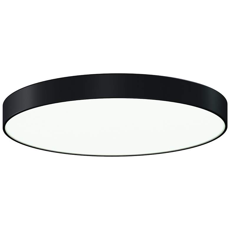 Image 1 Pi 24 inch Round LED Surface Mount - Satin Black