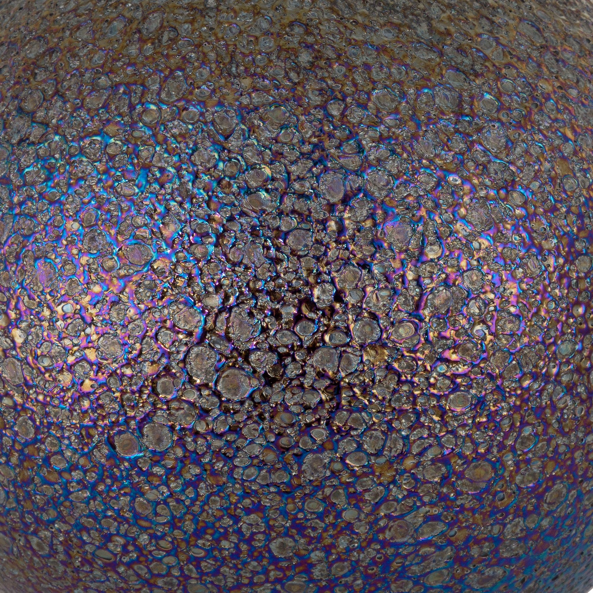 Image 3 Pia 7 1/2" High Purple Mosaic Glass Globe Accent Lamp more views