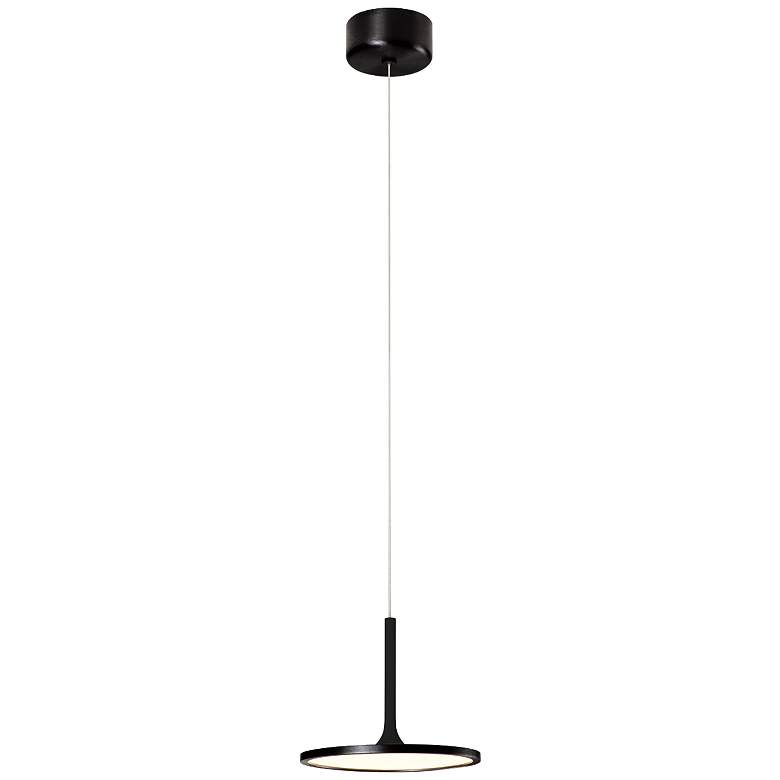 Image 1 Piano 9.8" Brushed Black/Matte Black Pendant